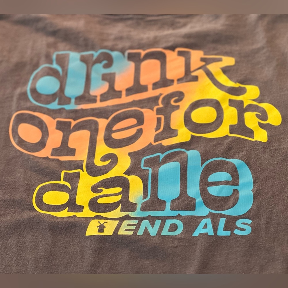 Dutch Bros ’Drink One For Dane’ Tee Unisex Size Medium